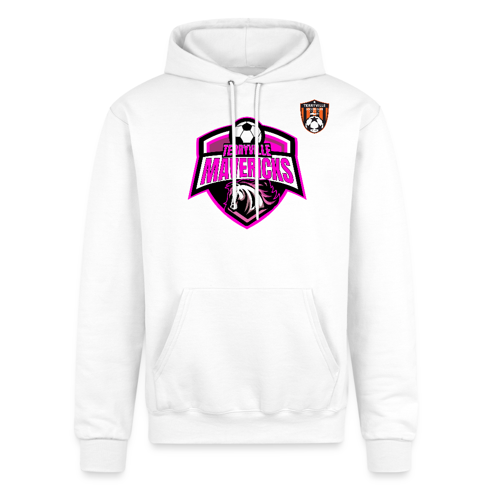 Champion Unisex Powerblend Hoodie - white