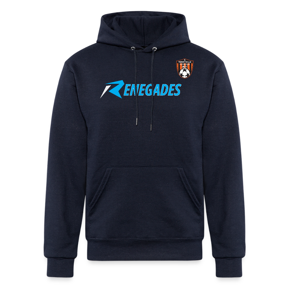 Champion Unisex Powerblend Hoodie - navy
