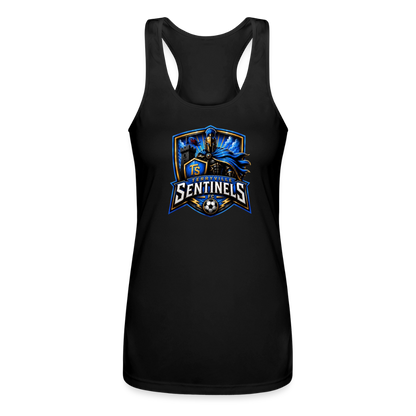 Women’s Performance Racerback Tank Top - black