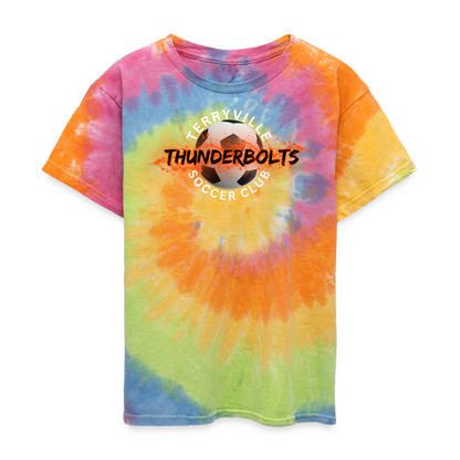 Kid's Tie Dye T-Shirt - rainbow