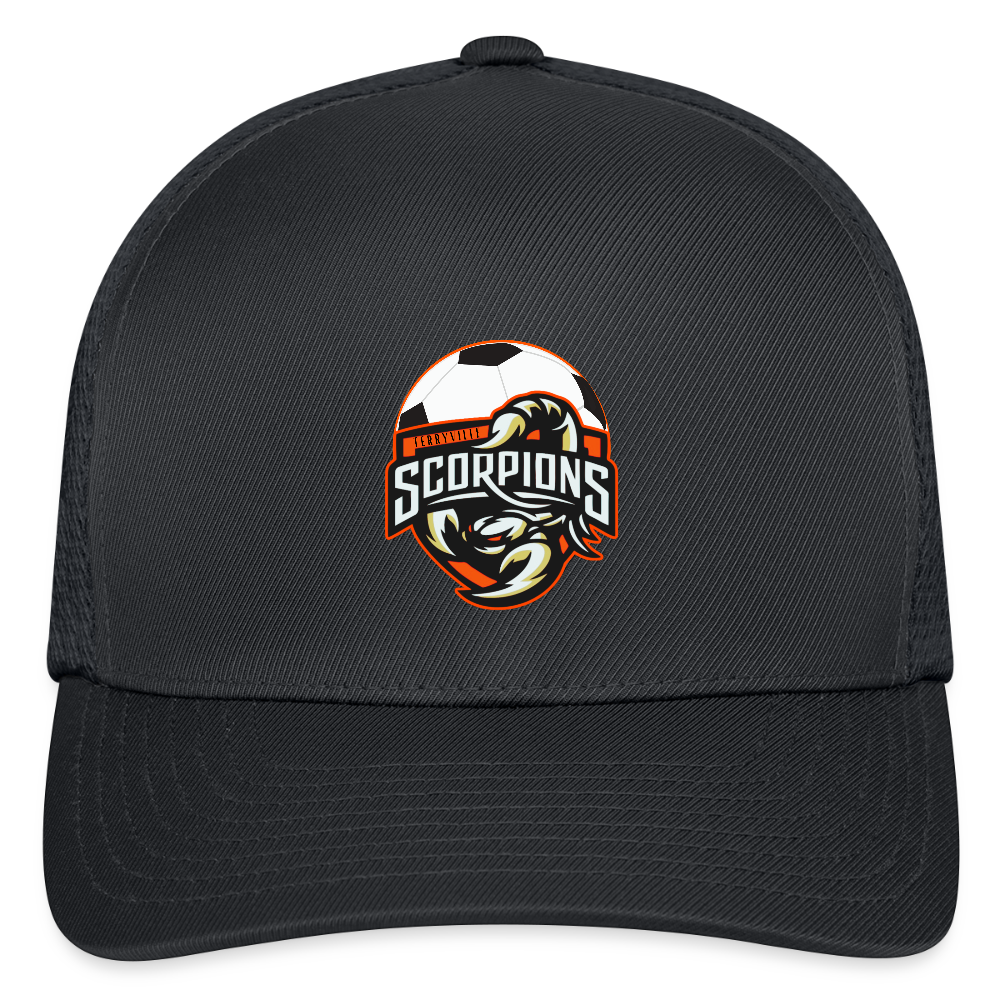 Flexfit Fitted Baseball Cap - charcoal