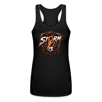 Women’s Performance Racerback Tank Top - black