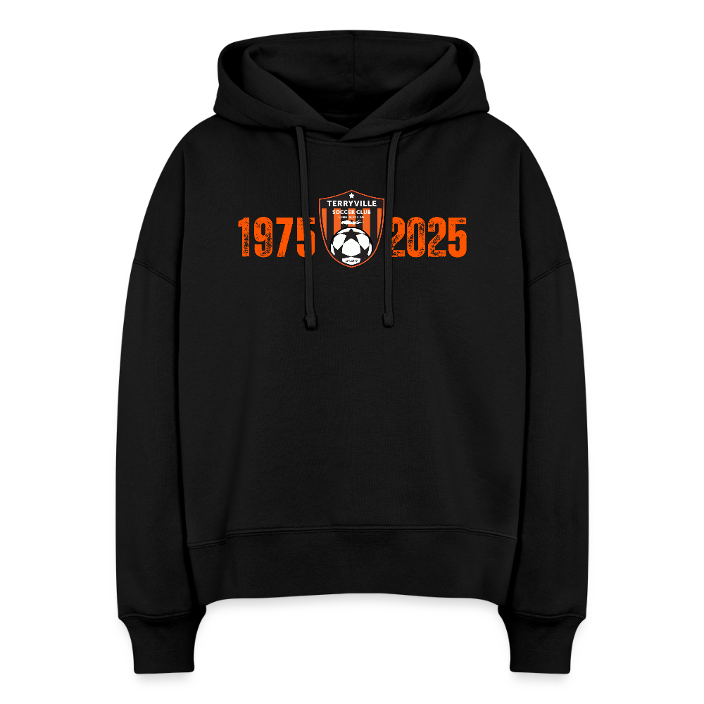50th Anniversary Women's Hoodie - black
