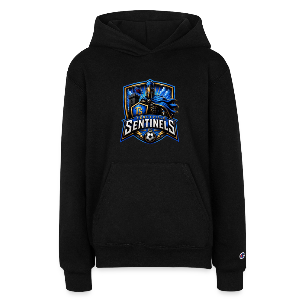 Champion Youth Hoodie - black