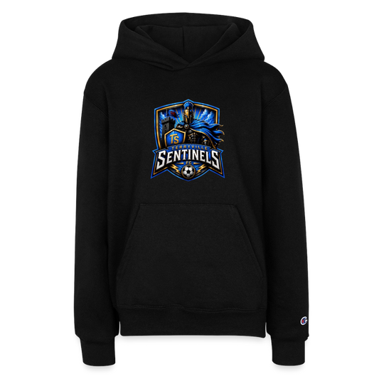 Champion Youth Hoodie - black