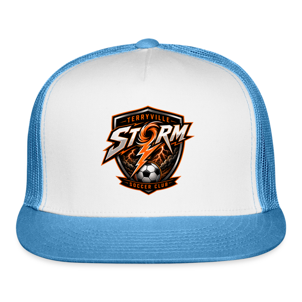Trucker Hat - white/blue