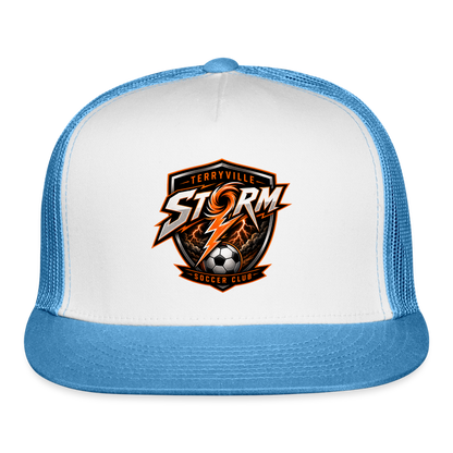 Trucker Hat - white/blue