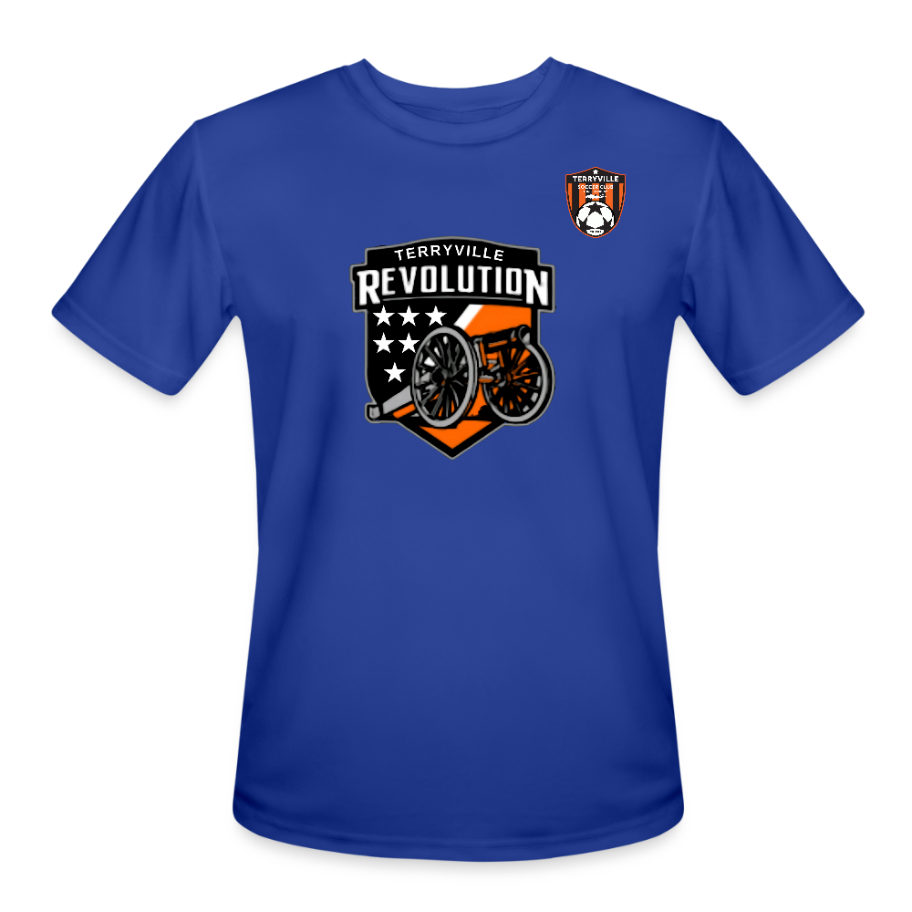 Men’s Moisture Wicking Performance T-Shirt - royal blue