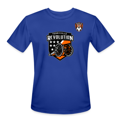 Men’s Moisture Wicking Performance T-Shirt - royal blue