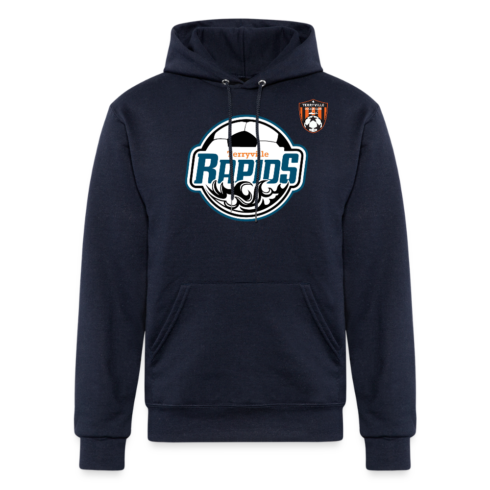 Champion Unisex Powerblend Hoodie - navy