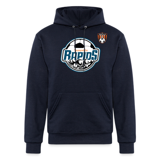 Champion Unisex Powerblend Hoodie - navy