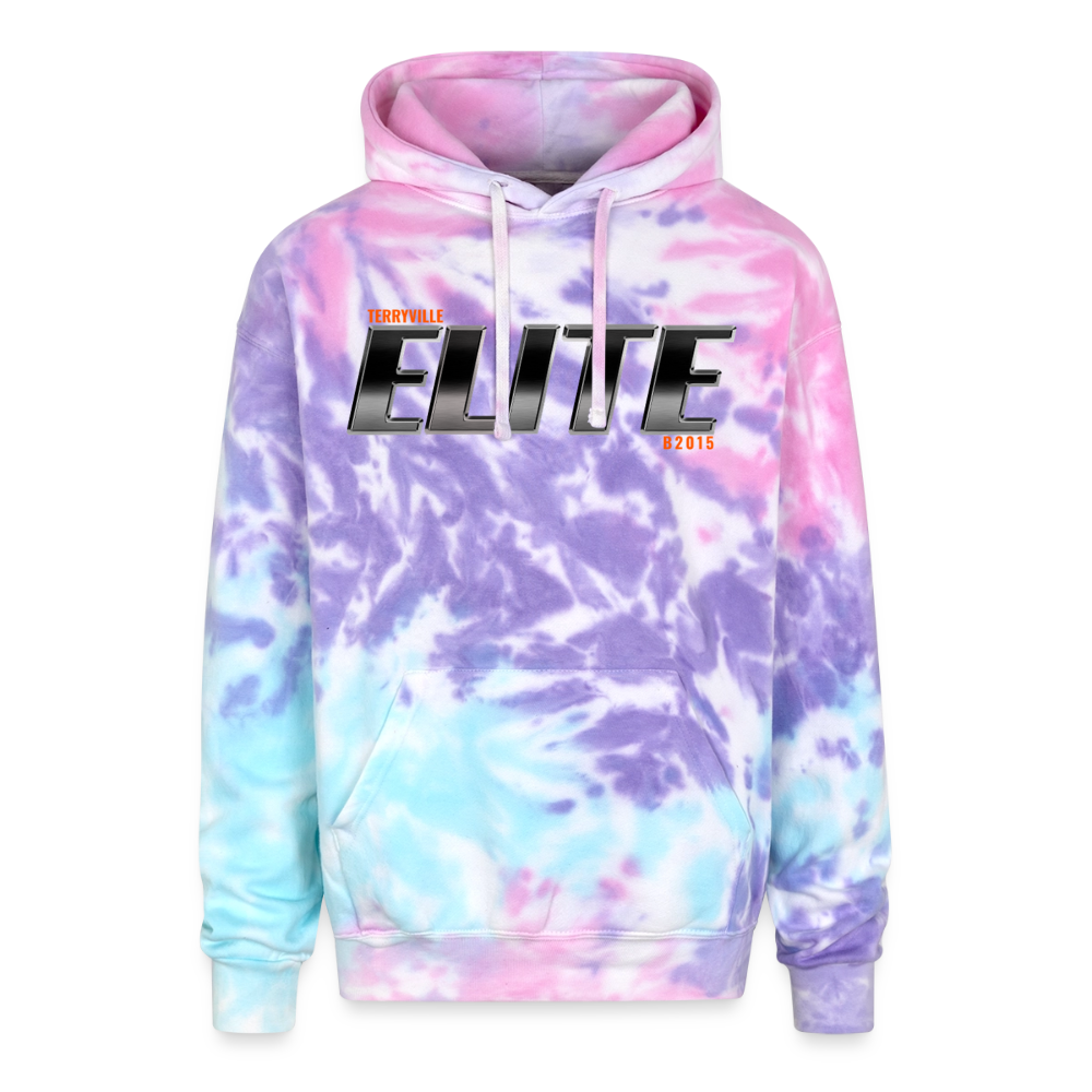 Adult Tie Dye Hoodie - cotton candy