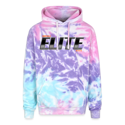 Adult Tie Dye Hoodie - cotton candy
