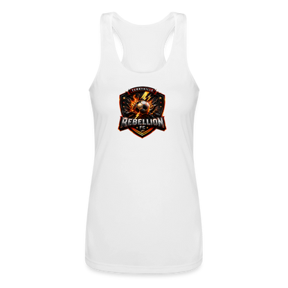 Women’s Performance Racerback Tank Top - white