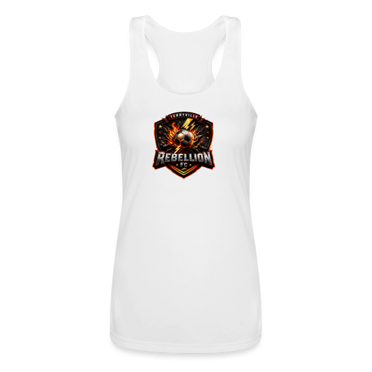Women’s Performance Racerback Tank Top - white