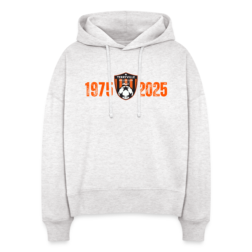 Stanley/Stella Nora Women's Organic Hoodie - cool heather grey