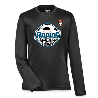 Youth Zone Performance Long-Sleeve T-Shirt - black