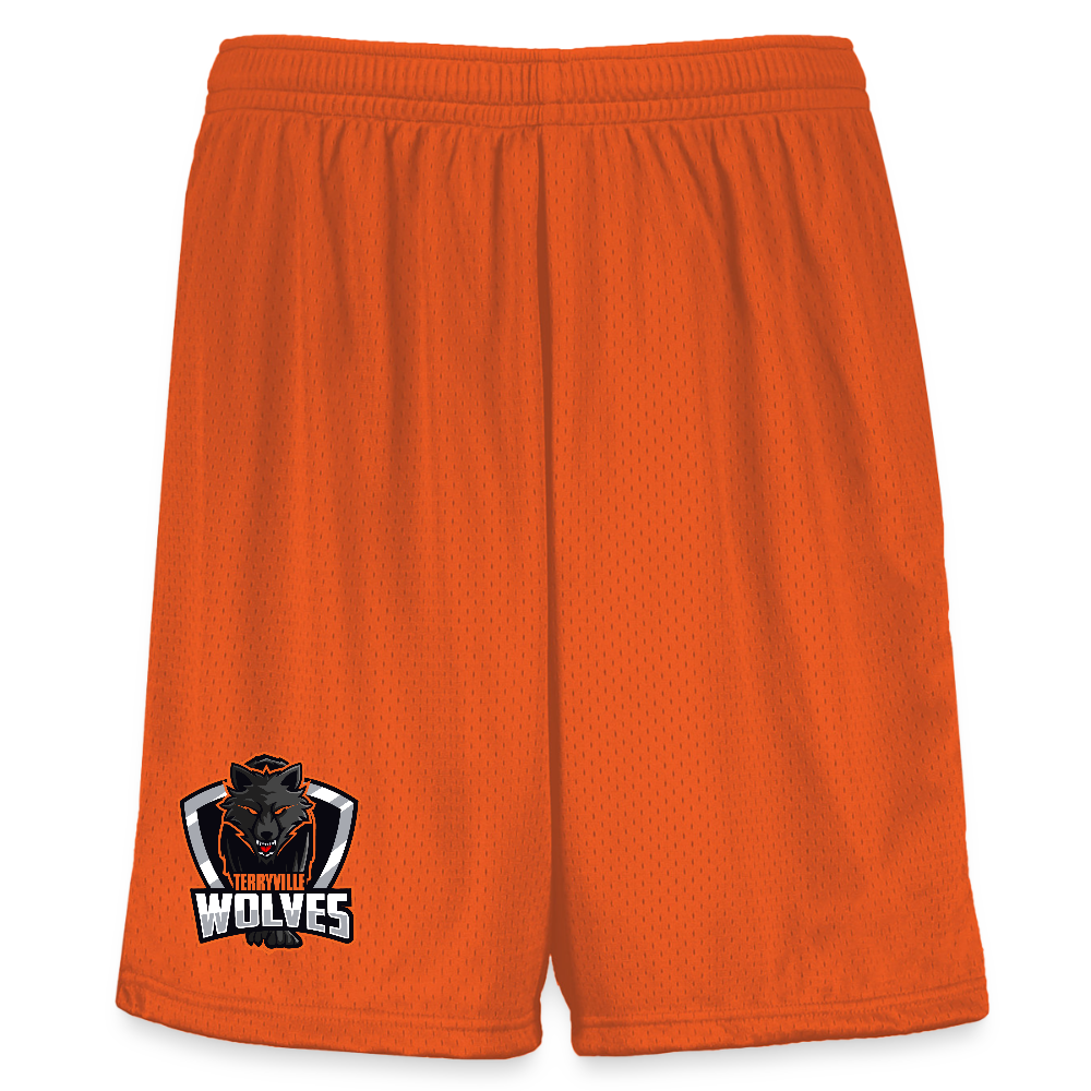 Augusta Sportswear Youth Modified Mesh Short - orange