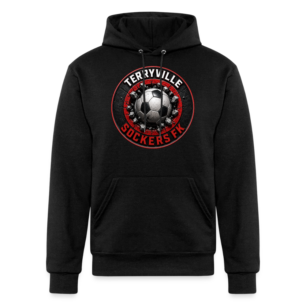 Champion Unisex Powerblend Hoodie - black