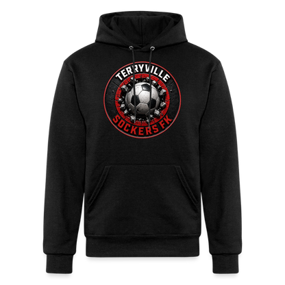 Champion Unisex Powerblend Hoodie - black