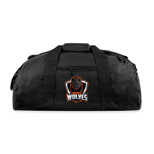 Recycled Duffel Bag - black